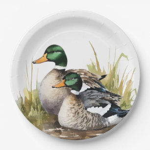 Entenjagd Pappteller