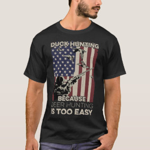 Entenjagd Saison Design für einen Waterfowl Jäger  T-Shirt