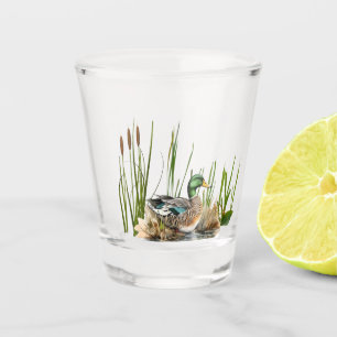 Entenjagd schnapsglas