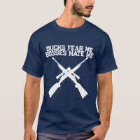 Entenjagd-Shirt Enten fürchten mich Chefs hassen m