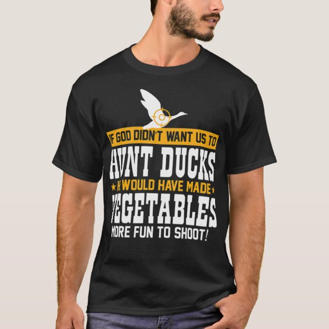 Entenjagd  T-Shirt (Vorderseite)