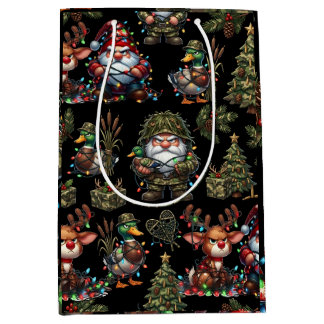 Entenjagd-Tarn-Gnome Mittlere Geschenktüte