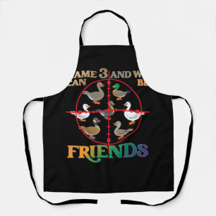 Entenjagd Wasservögel Jäger andere Duckspek Schürze