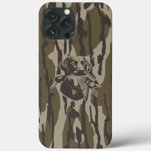 Entenjäger mit Hund Wald Tarnung Case-Mate iPhone Hülle