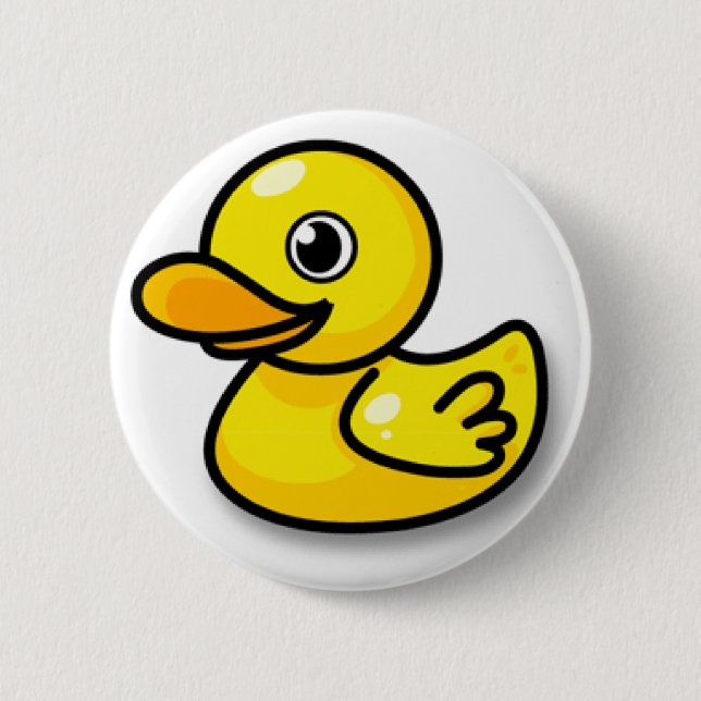 Entenknopf Button (Vorderseite)