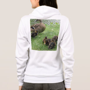 Entenmamma und Entlein-Shirt Hoodie