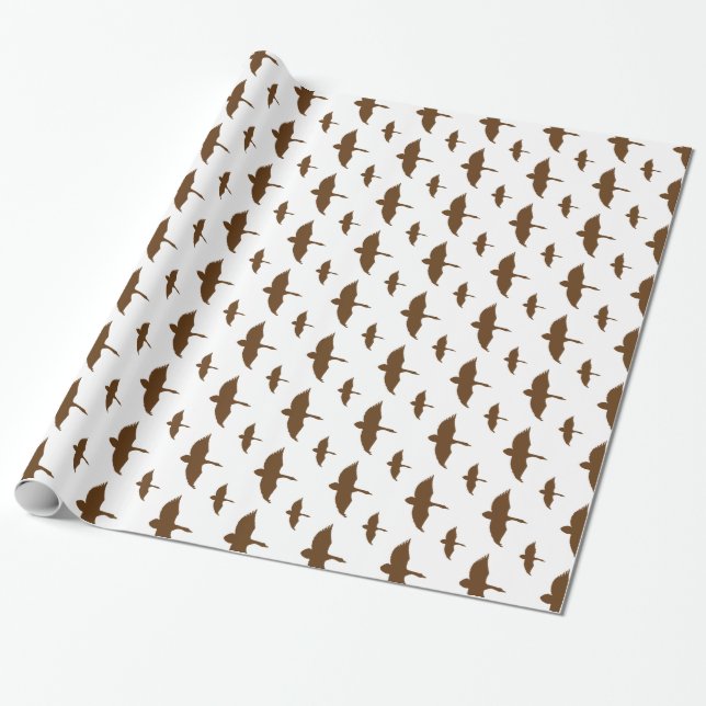 Entenmuster Transparent Geschenkpapier (Ungerollt)