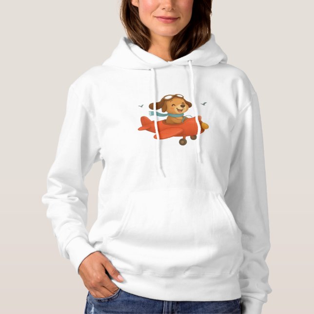 Entenpilot Hoodie (Vorderseite)