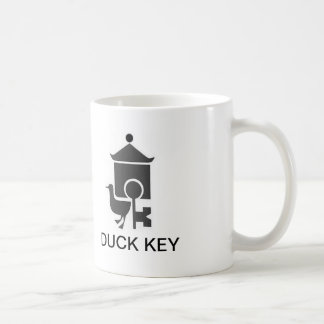 Entenschlüsselkaffee-Tasse Kaffeetasse