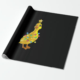 Entenweihnachtsbaum T Lights Decke Star Geschenk X Geschenkpapier