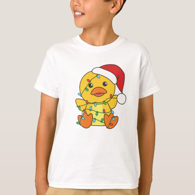 Entenweihnachtskinder T-Shirt (Vorderseite)