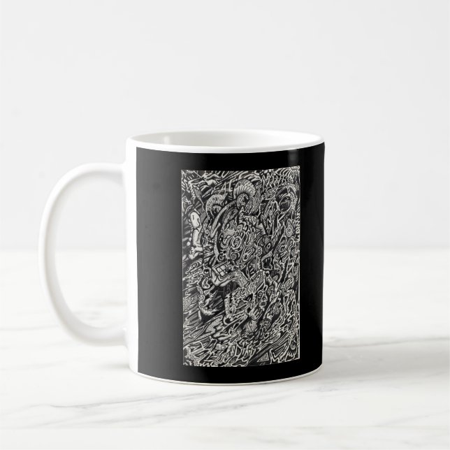 Enter, der Microdot-Mann Kaffeetasse (Links)
