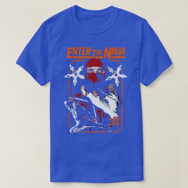 Enter The Ninja TShirt (Design vorne)