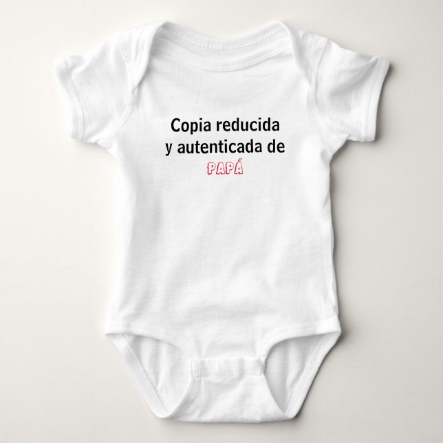 Enterizo copia reducida y autenticada baby strampler (Vorderseite)