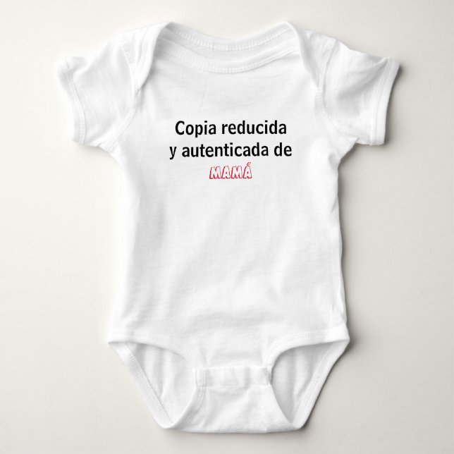 Enterizo copia reducida y autenticada baby strampler (Vorderseite)
