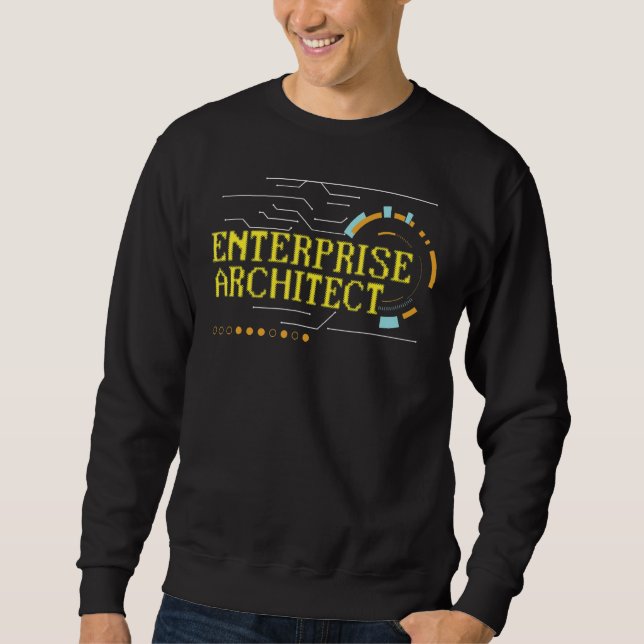 Enterprise Architect Digital Data Science Network Sweatshirt (Vorderseite)