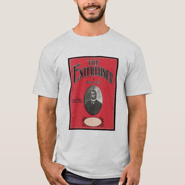 Entertainer Scott Joplin Vintag Songbook Cove T-Shirt (Vorderseite)
