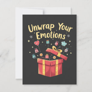 Entfalte deine Emotionen Weihnachten Mental Health Einladung