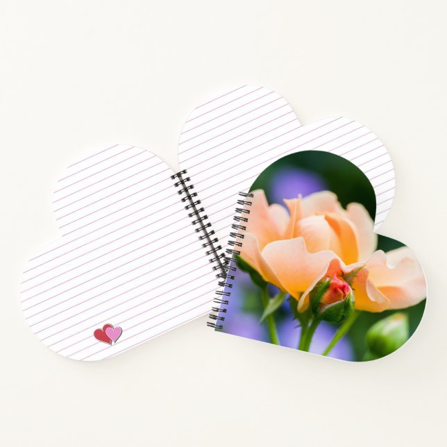 entfaltendes Wunschnotiz Notizbuch (Innenseite)