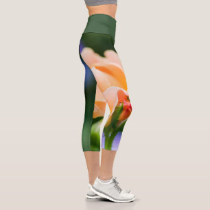entfaltete Begierde Capri Leggings