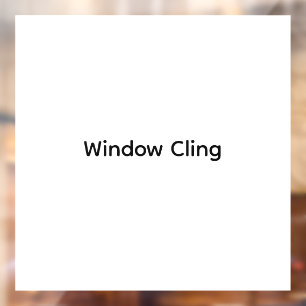 Entferne diesen Text und füge eigenes Design hinzu Fensteraufkleber