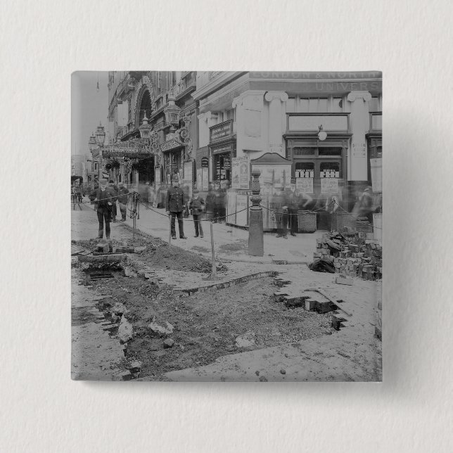 Entfernen der Kopfsteine Button (Vorderseite)