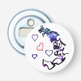 Entfernen des Flaschenkopflichts Flaschenöffner