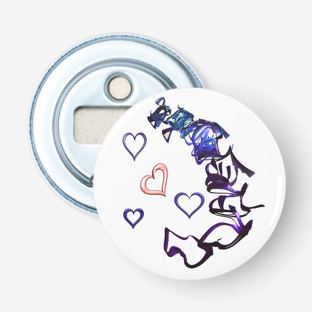 Entfernen des Flaschenkopflichts Flaschenöffner (Vorderseite)