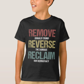 Entfernen des umgekehrten Rekrutierungstests T-Shirt