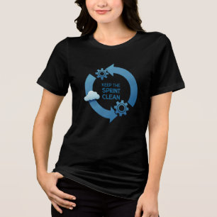 Entfernen Sie die Sprint-Sauberkeit behalten Tri-Blend Shirt