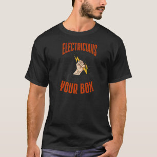 Entfernen Sie Ihre Schränke und Karo Ihrer Box Ele T-Shirt