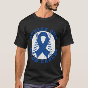 Entfernen von Colon März Cancer Awareness Basebal T-Shirt