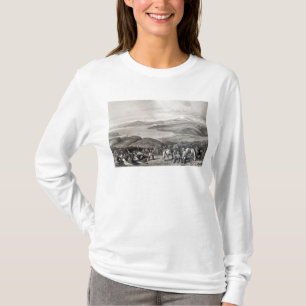 Entfernte Ansicht des Aconcagua-Vulkans T-Shirt