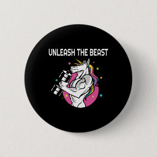 Entfesseln Sie das Biest - Einhorn Gym Rat Magic S Button