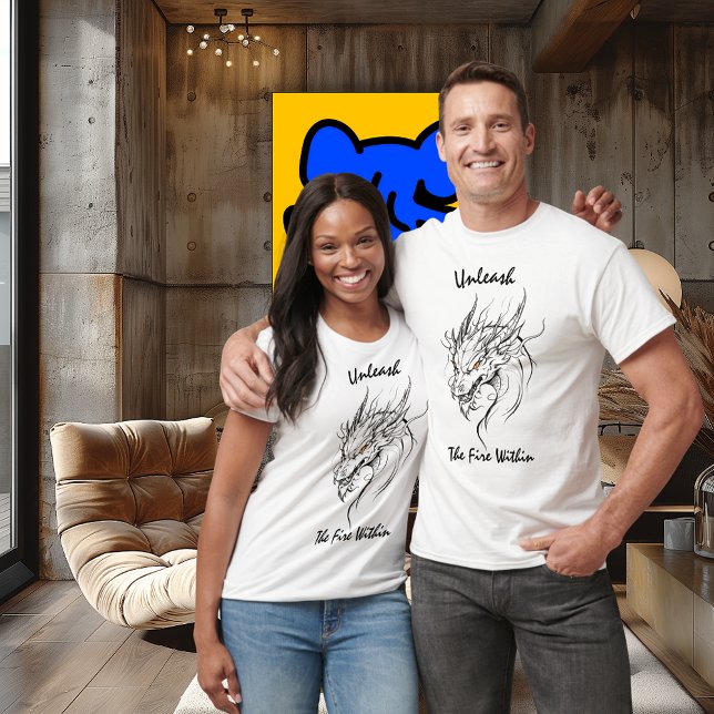 Entfesseln Sie das Feuer im Inneren - Kunst der Dr T-Shirt (Von Creator hochgeladen)