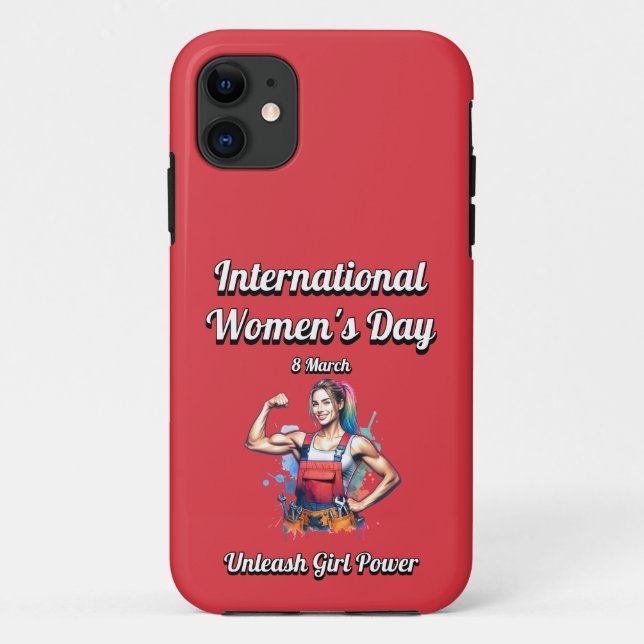 Entfesseln Sie den Girl-Power. Internationaler Fra Case-Mate iPhone Hülle (Rückseite)