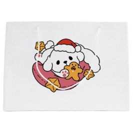 Entfesseln Sie den Holiday Cheer - Niedliche Hunde Große Geschenktüte