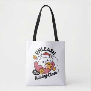Entfesseln Sie den Holiday Cheer - Niedliche Hunde Tasche