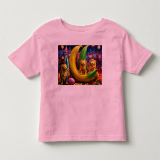 Entfesseln Sie den Roar - Trag den König der Carto Kleinkind T-shirt