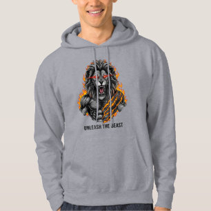 Entfesseln Sie die Bestie: Die Legende der Krieger Hoodie