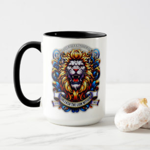 Entfesseln Sie die Löwe im Inneren - Tasse des zer