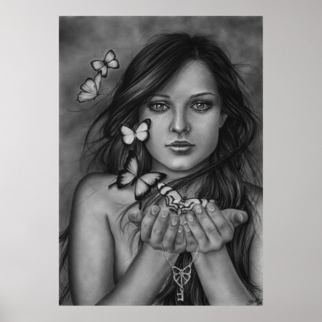 Entfesseln Sie die Schmetterlinge Poster (Vorne)