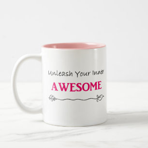 Entfesseln Sie Ihr Inneres Phantastisch (R) Zweifarbige Tasse