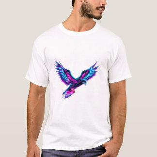 Entfesseln Sie Ihr Power Electric Cyber Falcon T-S T-Shirt