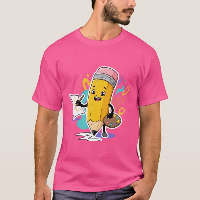 Entfesseln Sie Ihre Kreativität T-Shirt (Vorderseite)
