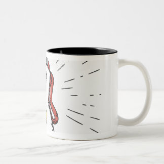 Entfesseln Sie Ihren inneren Champion Zweifarbige Tasse