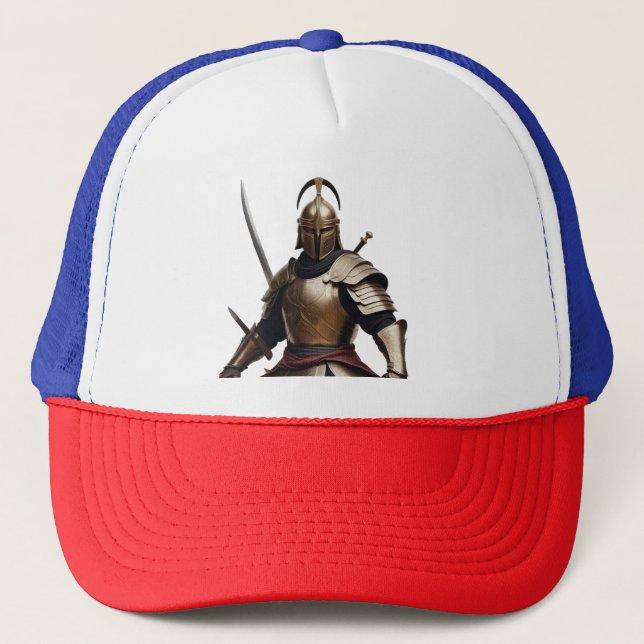 🎨 Entfesseln Sie Ihren inneren Krieger mit fett I Truckerkappe (Vorderseite)