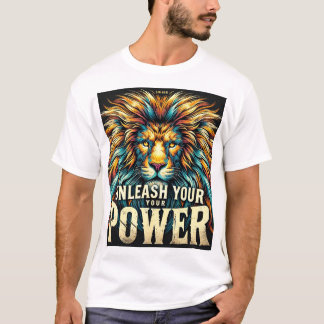 "Entfesseln Sie Ihren Power" T-Shirt