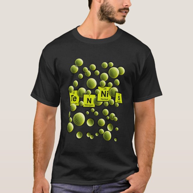 Entfesseln Sie Ihren Tennisprofi mit unserem regel T-Shirt (Vorderseite)
