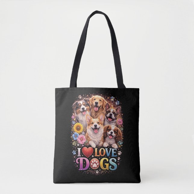 Entfesselte Liebe Tasche (Vorderseite)